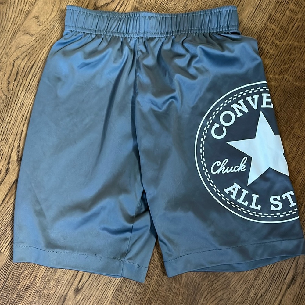 Converse gray boys shorts size 10-12